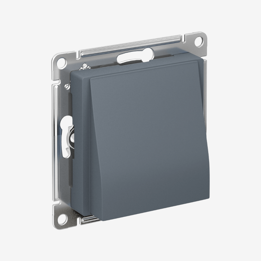 Вывод кабеля Systeme Electric AtlasDesign | механизм, Серый (Грифель)